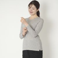 ao/なめらか天竺8分袖Tシャツ